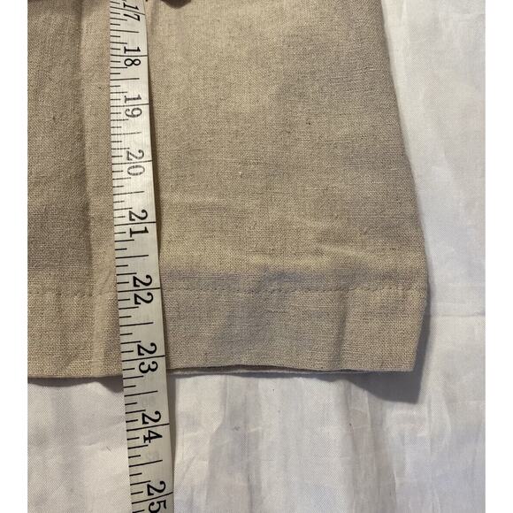 Alfred Dunner Linen Button Down Jacket Embroidered Tan Women’s 16P Grannycore - Picture 5 of 7